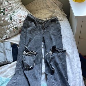 Boyfriend jeans dark grey